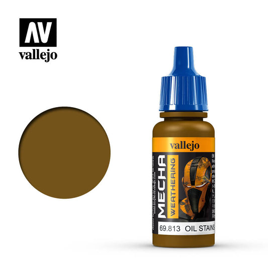 Vallejo Mecha Weathering - Oil Stains (Gloss) - 69.813