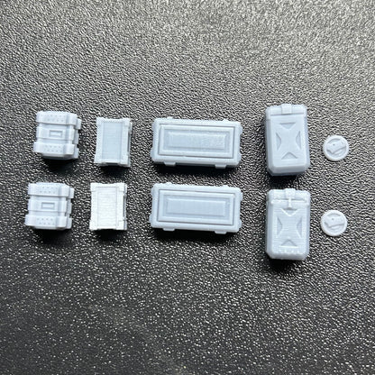 Sci-Fi Greebles - 3D printed basing bits.