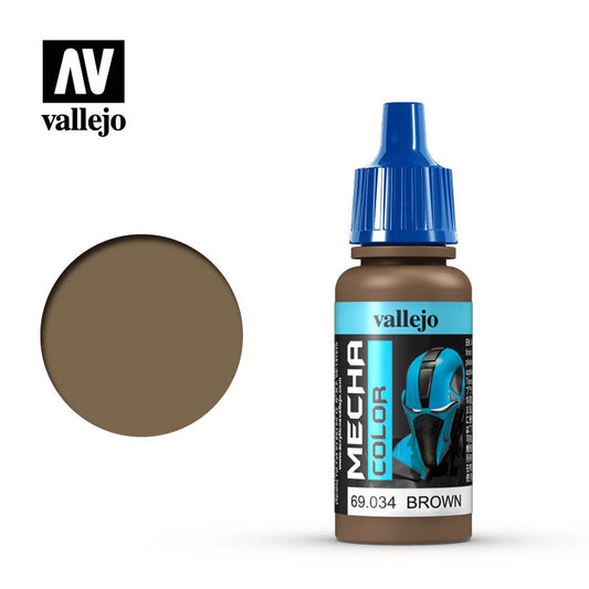 Vallejo Mecha Colour - Brown - 69.034