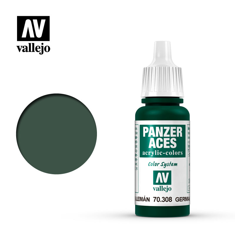 Vallejo Panzer Aces - German Green Tail Light - 70.308