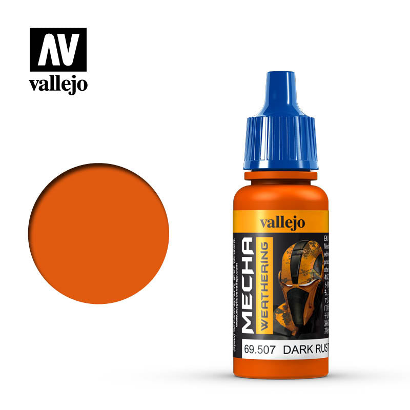 Vallejo Mecha Weathering - Dark Rust Wash - 69.507