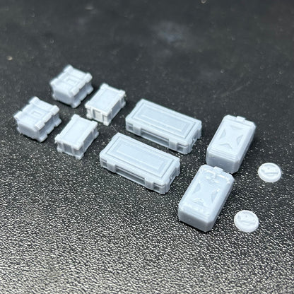 Sci-Fi Greebles - 3D printed basing bits.