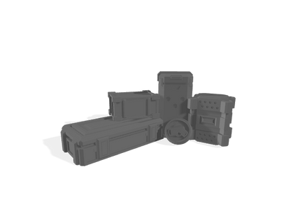 Sci-Fi Greebles - Basing Bits - Free Download