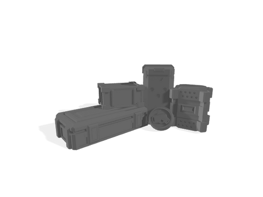 Sci-Fi Greebles - Basing Bits - Free Download